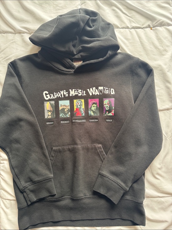 Marvel Other - Galaxy's Most Wanted Black Graphic Hoodie - Boys 9/10